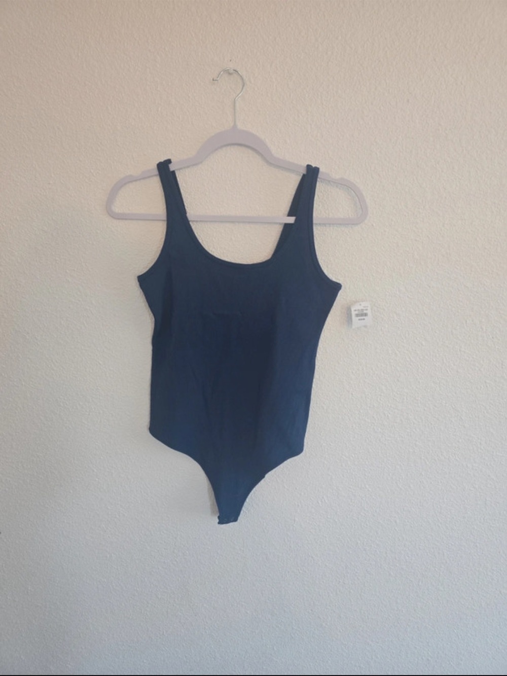 Abercrombie & Fitch Navy Ribbed Bodysuit - Picture 4 of 5